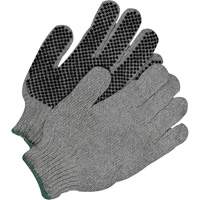 Classic Grip Gloves, Poly/Cotton, Single Sided, Small  NJC227 | TENAQUIP