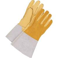 Bob Dale Gloves 60-1-1705-L Gants pour soudeur, Cuir fleur de daim, Taille Grand