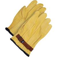 Bob Dale Gloves 63-1-82RT-10 Gander Brand Low Voltage Glove Covers, Grain Deerskin, Size 10