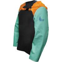 Bob Dale Gloves 64-1-84-24 FR Canvas Welding Sleeves, 24" L, Green