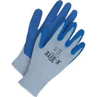 Bob Dale Gloves 99-1-275BP-10 X-Site Coated Gloves, 10, Latex Coating, Poly-Cotton Shell