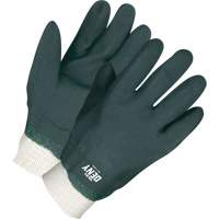 Bob Dale Gloves 99-1-904 Gants enduits Deny avec poignet en tricot, Taille unique, Rev&ecirc;tement PVC, Enveloppe en Coton