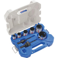 Lenox 30807700G Contractor's Speed Slot&reg; Hole Saw Kit, 9 Pieces
