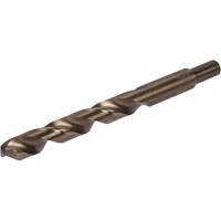 Irwin 3016032 Heavy-Duty Jobber Drill Bit, High Speed Cobalt, 1/2", 6" L, 1-1/2" Flute, 135° Point Angle