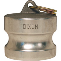 Dixon Group G300-DP-AL Bouchon anti-poussi&egrave;re &agrave; came et cannelure Global, Aluminium, Type DP, 3"