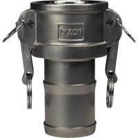 Dixon Group G200-C-SS Global Cam & Groove Coupler, Stainless Steel, Type C, 2", 250 PSI