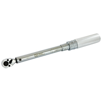 Gray Tools 82250 Micro-Adjustable Torque Wrench, Click, 3/8" Square Drive, 30 - 250 in-lbs.