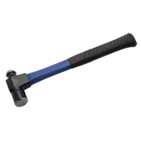 Dynamic Tools D041022 Ball Pein Hammer, 16 oz. Head Weight, Polished Face, Fibreglass Handle