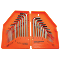 Dynamic Tools D043206 Hex Key Set, 30 Pcs., Metric & Imperial