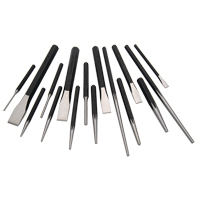 Dynamic Tools D058203 Punch and Chisel Set, 16 Pieces