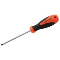 Dynamic Tools D062002 Tournevis pour &eacute;crous &agrave; fente, Tige de 5/32", Ronde, 8" lo, Prise en Coussin&eacute;e