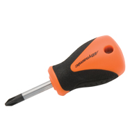Dynamic Tools D062104 Tournevis court Phillips, #1, 3-4/5" l, Prise Coussin&eacute;e