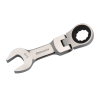 SAE Stubby Flex-Head Ratcheting Wrench  NJI100 | TENAQUIP