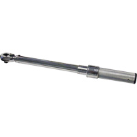 Gray Tools MFR100HD Cl&eacute; dynamom&eacute;trique &agrave; t&ecirc;te fixe micro-ajustable, &agrave; cliquer, Entraînement 3/8" carr&eacute;, 10 - 100 lb-pi