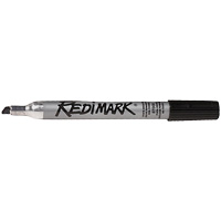  NJL776 Marqueur permanent Dixon Redimark, Noir, Pointe Ciseau
