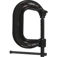 Bessey CDF402 Regular-Duty Deep Throat C-Clamp, 2" (51 mm) Capacity, 2-1/8" (54 mm) Throat Depth