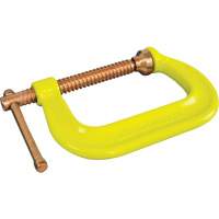 Bessey CDF406CHV Regular-Duty Deep Throat C-Clamp, 6" (152 mm) Capacity, 4-1/8" (105 mm) Throat Depth