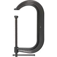 Bessey CDF410 Serre-joint en C &agrave; gorge profonde pour service normal, Capacit&eacute; de 10" (254 mm), Profondeur de gorge de 6" (152 mm)
