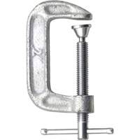 Bessey CM20 Serre-joint en C de s&eacute;rie l&eacute;g&egrave;re, Capacit&eacute; de 2" (51 mm), Profondeur de gorge de 1-1/2" (38 mm)