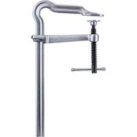 Bessey RSC-12 Omega Bend All-Steel Bar Clamp, 12" (305 mm) Capacity, 5-1/2" (140 mm) Throat Depth