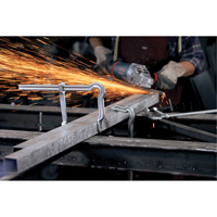 Bessey RSC-8 Serre-joint &agrave; coulisse coud&eacute; Omega enti&egrave;rement en acier, 8" (203 mm) capacit&eacute;, 4" (102 mm) profondeur