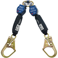 3M DBI Sala Protection Contre Les Chutes 3101516 Cordage de s&eacute;curit&eacute; autor&eacute;tractable Nano-Lok, 6', Sangles, Pivotant