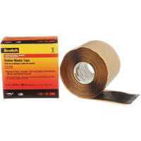 Scotch<sup>®</sup> Rubber Mastic Tape 2228, 50.8 mm (2") x 3 m (10'), Black  NJU259 | TENAQUIP
