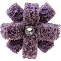 3M SB64305 Croix de lustrage BF-XB Scotch-Brite, 1-1/2" dia., Grain Moyen, Oxyde d'aluminium