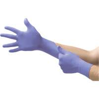 Microflex SU-690-L Gants d'examen SE SU-690 Supreno, Grand, Nitrile, 7,1 mils, Sans poudre, Mauve, Classe 2