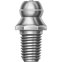  NJW649 Grease Fitting, Steel, 1/4"-28 Thread