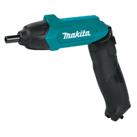 Makita DF001DW Cordless Screwdriver Set Kit, 1/4", 3.6V, 6 Nm Max. Torque, Lithium-Ion Battery