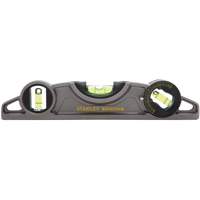 Stanley Tools FMHT43610 Fatmax&reg; Cast Torpedo Level, 9" L, Aluminum, 3 Vials, Magnetic