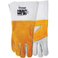 Watson Gloves 2761-M Cow Town Flame-Resistant Gloves, Split Cowhide, Size Medium