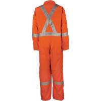 Big Bill 408US7-T-ORA-XL Westex UltraSoft&reg; Unlined Contractor Coveralls, Size X-Large (Tall), Orange, 8.7 cal/cm²