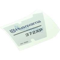 Husqvarna 537230201 372X Decal