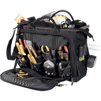 Kuny's SW-1539 Tool Carrier, Polyester, 58 Pockets, Black