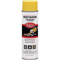 Rust-Oleum 1648838V Industrial Choice&reg; S1600 System Inverted Striping Spray Paint, Yellow, 18 oz., Aerosol Can