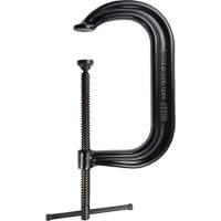 Bessey CDF408 Regular-Duty Deep Throat C-Clamp, 8" (203 mm) Capacity, 5" (127 mm) Throat Depth