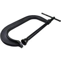 Bessey CDF408 Regular-Duty Deep Throat C-Clamp, 8" (203 mm) Capacity, 5" (127 mm) Throat Depth
