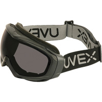 PIP Global Safety S2381 Uvex Sub-Zero Safety Goggles, Grey Lens, Anti-Fog/Anti-Scratch, Closed Vent