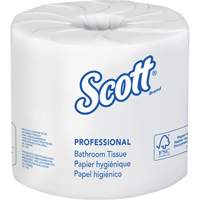 Kimberly-Clark 13217 Scott&reg; Essential Toilet Paper, 2 Ply, 506 Sheets/Roll, 169' Length, White