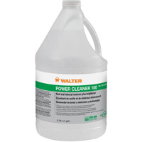 Walter Surface Technologies 53G255 Power Cleaner 100 High Strength Cleaner & Brightener, 3.78 L, Jug
