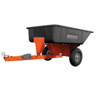 Poly Swivel Dump Cart, Plastic, 10 cu.ft. Capacity  NL854 | TENAQUIP