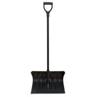 Poly Snow Shovel, Polypropylene Blade, 19-3/4" Wide, D-Grip Handle NM810 | TENAQUIP
