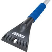 Aurora Tools NM980 Snow Brush, Telescopic, Polypropylene Blade, 32-1/2" Long, Blue