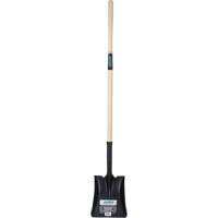 Aurora Tools NN246 Square Point Shovel, Hardwood, Tempered Steel Blade, Straight Handle, 48" Long