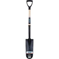 Aurora Tools NN247 Drain Spade Shovel, Tempered Steel, 14" x 6" Blade, 30" L, D-Grip Handle