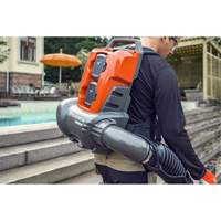 Husqvarna 967681201 Souffleur dorsal 340iBT, 40 V, Vitesse d'air 136,45 mi/h, &agrave; pile