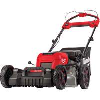 Milwaukee 2823-22HD Ensemble de tondeuse sans fil autopropuls&eacute;e &agrave; double pile M18 Fuel, Pouss&eacute;e automatique, &agrave; pile, Largeur de coupe 21"