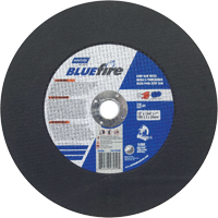 BlueFire<sup>®</sup> Chop Saw Wheels, 12" x 7/64", 1" Arbor, Type 01/41, Aluminum Oxide/Zirconium, 5095 RPM  NO021 | TENAQUIP